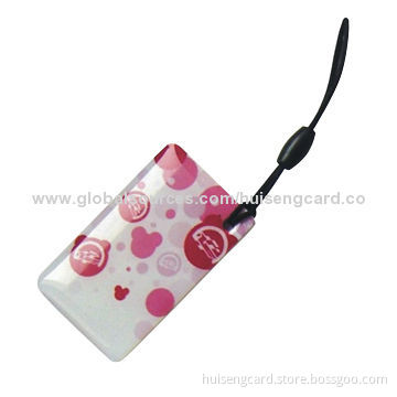 Nonstandard card with fashionable shape
